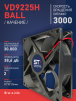 Вентилятор  VD 9225H Ball (качения) 12V, 3000 об.мин, 0,3А - st-e.info - Севастополь