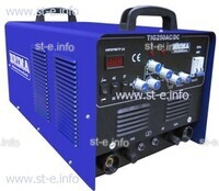 Универсальная установка аргонно-дуговой сварки BRIMA TIG 250 (220) ac/dc - st-e.info - Севастополь