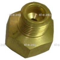 Переходник G3/4-Сп21,8 (для импортного редуктора)  - st-e.info - Севастополь