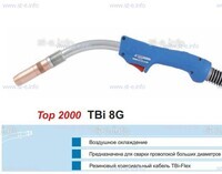 Горелка для полуавтоматической сварки TBI 8G-blue-RGZ, длина 5 метров - st-e.info - Севастополь