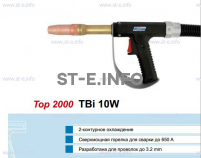 Горелка для полуавтоматической сварки TBiP 10W-black-RWZ (Pistol handle/straight), длина 5 м. - st-e.info - Севастополь