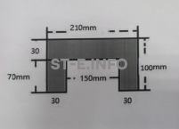 Гофрозащита усиленная 7000x210x30 для станков  - st-e.info - Севастополь