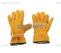 Перчатки-краги  сварщика TETU 102 KEVLAR 12” - st-e.info - Севастополь