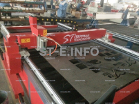 Портальный станок скоростной плазменной резки метала ST-1325UF - st-e.info - Севастополь
