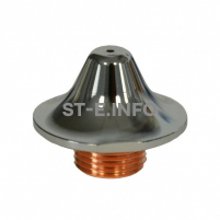 Сопло двойное хромированное 4,0 мм арт. 1572361-4.0 - st-e.info - Севастополь