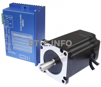 Шаговые двигатели с контроллером управления NEMA 34 - 86HSE4N-BC38 - st-e.info - Севастополь