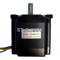 Двухфазный шаговый двигатель 57HS56-1504А08-D21 вал 8,00 мм - st-e.info - Севастополь