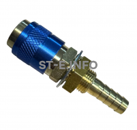 Разъем быстросъемный синий М8 - st-e.info - Севастополь