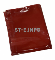 Шторка защитная 2x1.74m красная - st-e.info - Севастополь