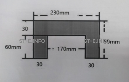 Гофрозащита усиленная 3600x230x30 для станков  - st-e.info - Севастополь