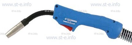 Горелка для полуавтоматической сварки TBi 250-DR-blue-ESG, со сменным поворотным корпусом, длина 3 метра - st-e.info - Севастополь