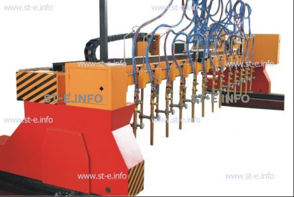 Портальная машина термической резки с много-головочным режимом реза. ST-MH6020 - st-e.info - Севастополь