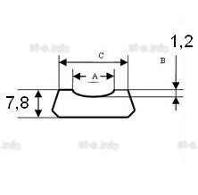 Плоские керамические подкладки С-30mm - st-e.info - Севастополь