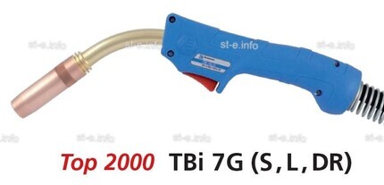 Горелка для полуавтоматической сварки TBi 7G Short, длина 3 метра - st-e.info - Севастополь