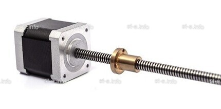 Шаговый двигатель 42HSL48-1204JA08-E150 (Tr8*8) - st-e.info - Севастополь