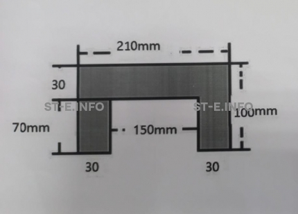 Гофрозащита усиленная 7000x210x30 для станков  - st-e.info - Севастополь