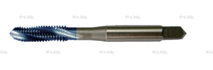 Метчик машинный М2*0,4 с винтовой канавкой DIN-371, сталь М35 - st-e.info - Севастополь