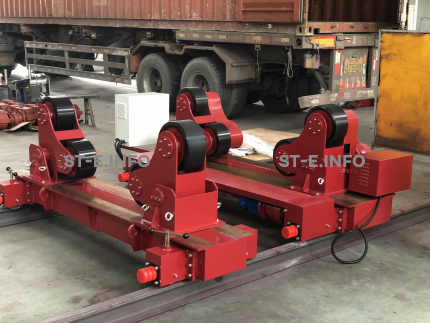 Cамоцентрирующиеся роликовые вращатели HGZ-10 с опции движения по рельсовому пути - st-e.info - Севастополь