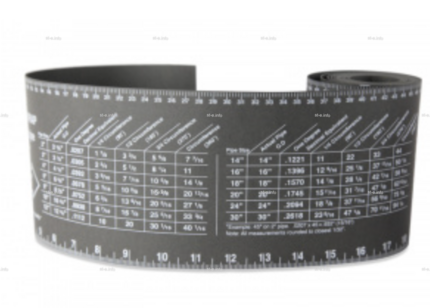 Лента для разметки труб 128mm*1220mm - st-e.info - Севастополь