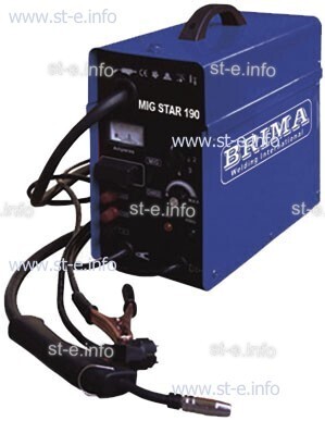Сварочный полуавтомат инверторный одноблочный Brima MIGSTAR-190 - st-e.info - Севастополь