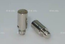 Электрод для плазмотрона ERGOCUT S25, ERGOCUT S25K, ERGOCUT S45 арт. PR0105 (короткий) - st-e.info - Севастополь