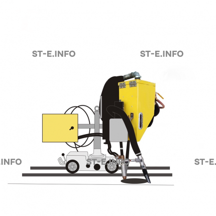 Система рециркуляции флюса для сварочного трактора MZ-1000 пневматическая - st-e.info - Севастополь