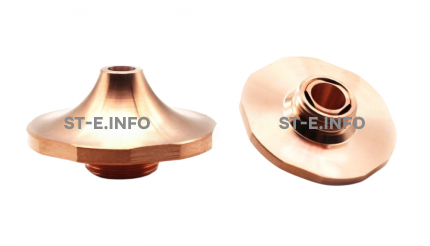 Сопло двойное для лазерной резки д.2,5мм арт. 120GJT7225 - st-e.info - Севастополь